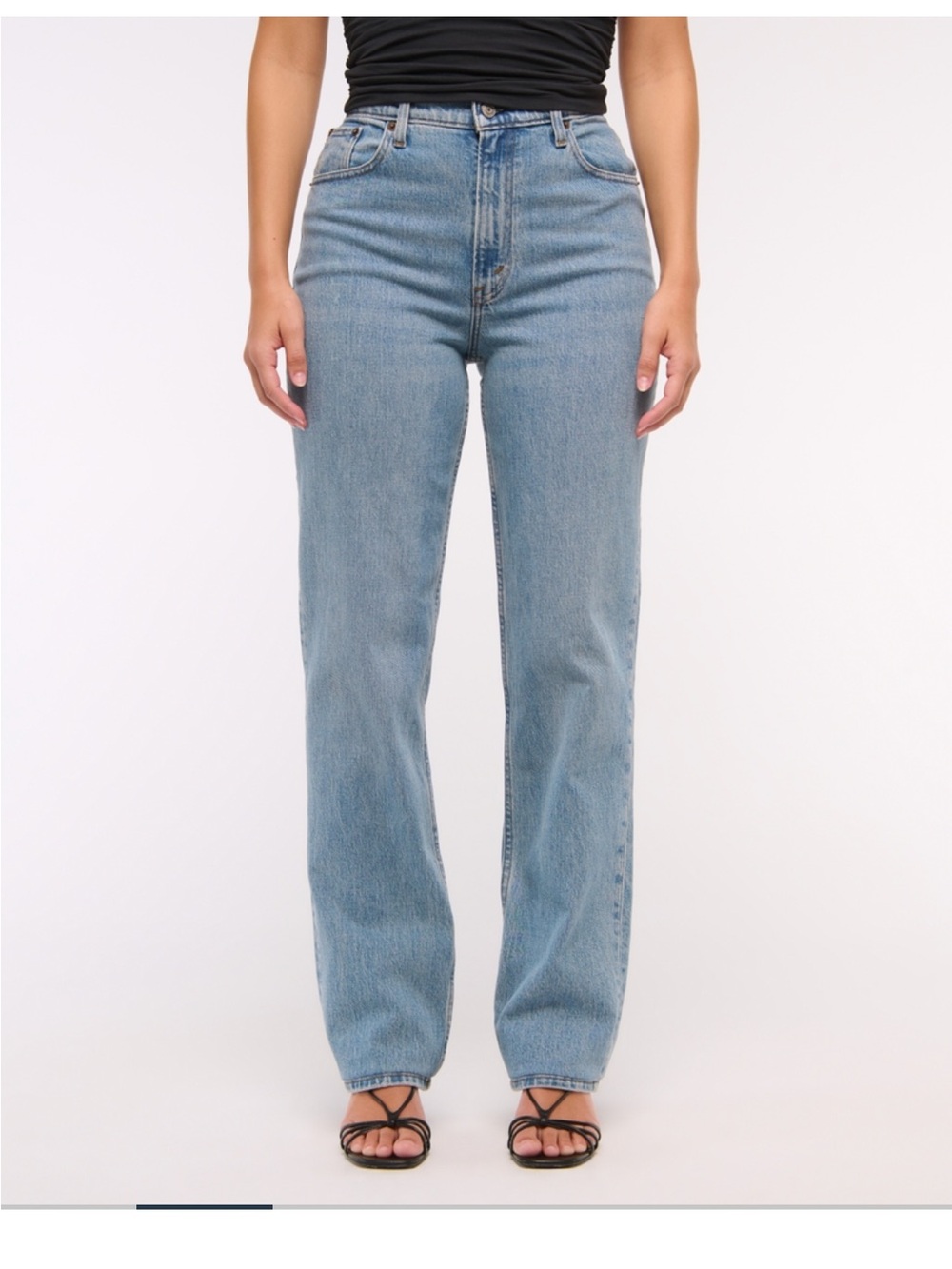 Abercrombie & Fitch The 90’s Straight Ultra High Rise